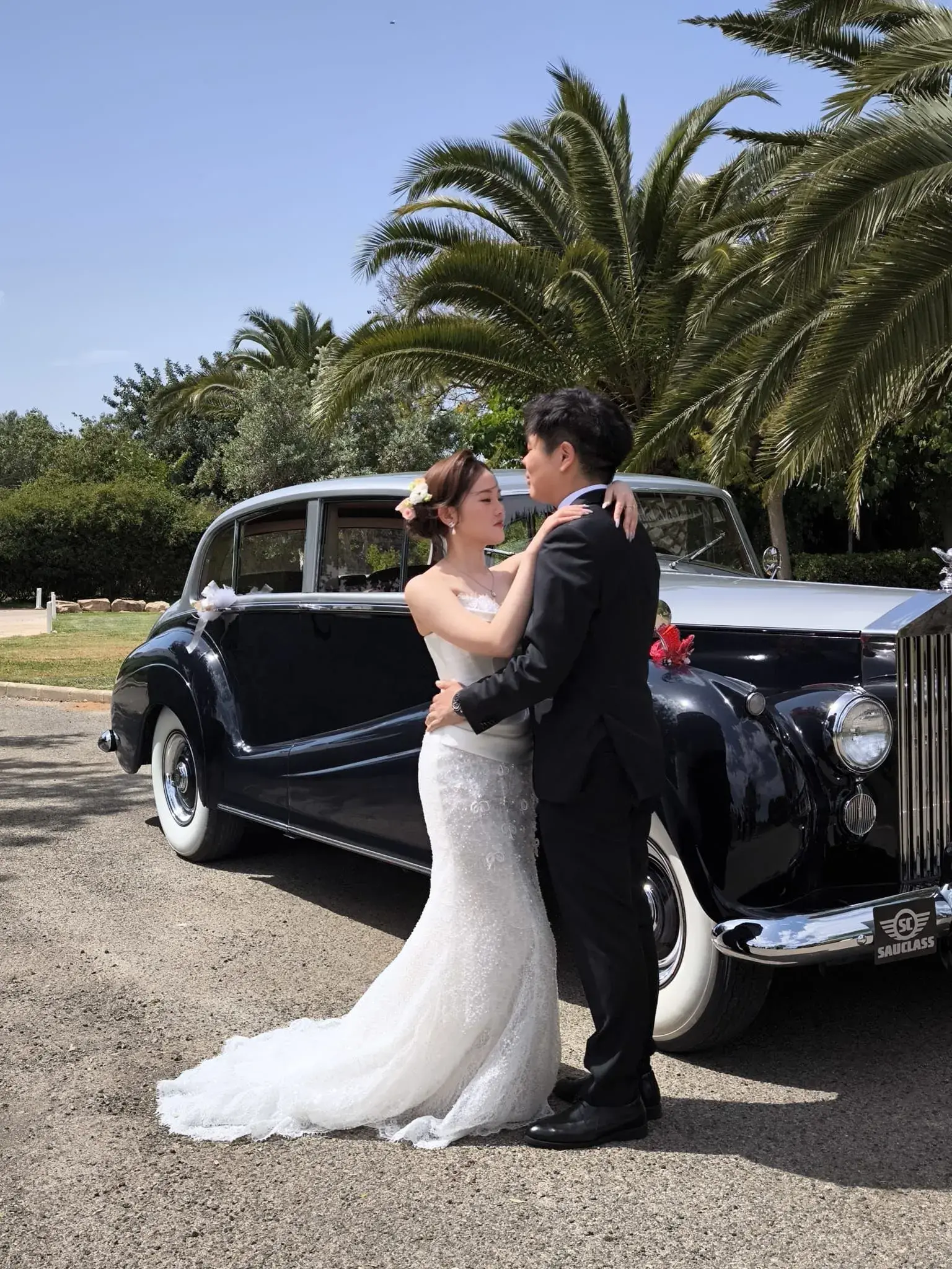 Boda Jorge y Susana - coche clásico boda